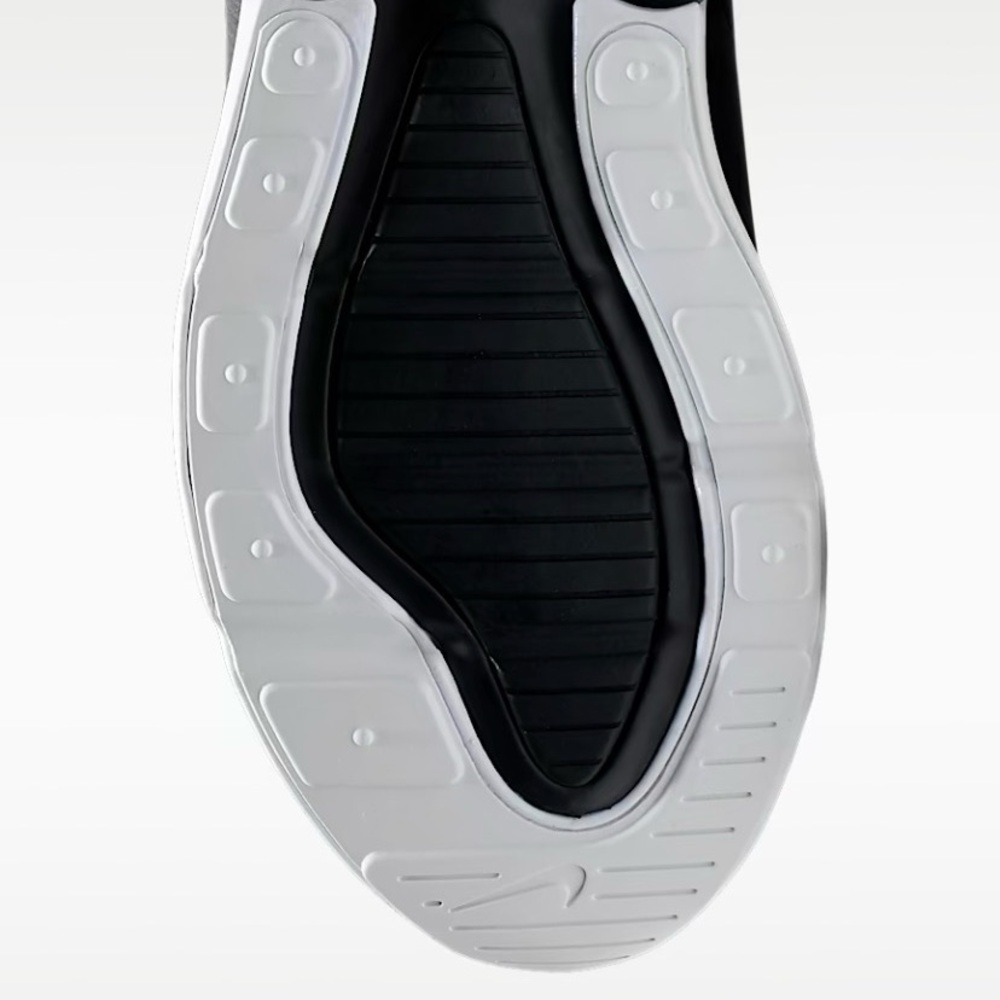 Nike Air Max 270 Black and White Sneakers - Picture 5 of 16
